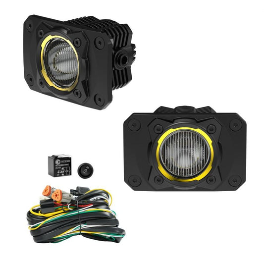 Kit de Luces FLEX ERA 1 de Respaldo de Montaje Empotrado KC HILITES