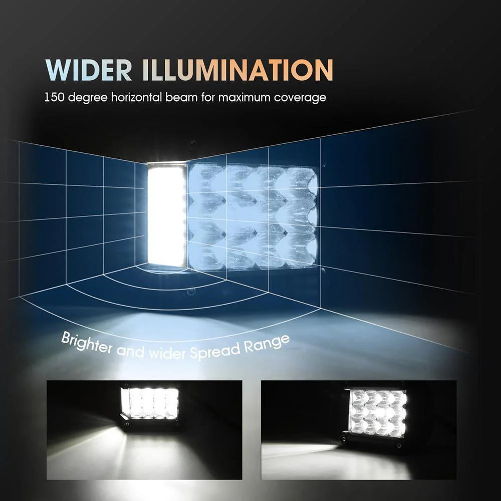 Par de Luces LED de 4 pulgadas 36W Auxbeam