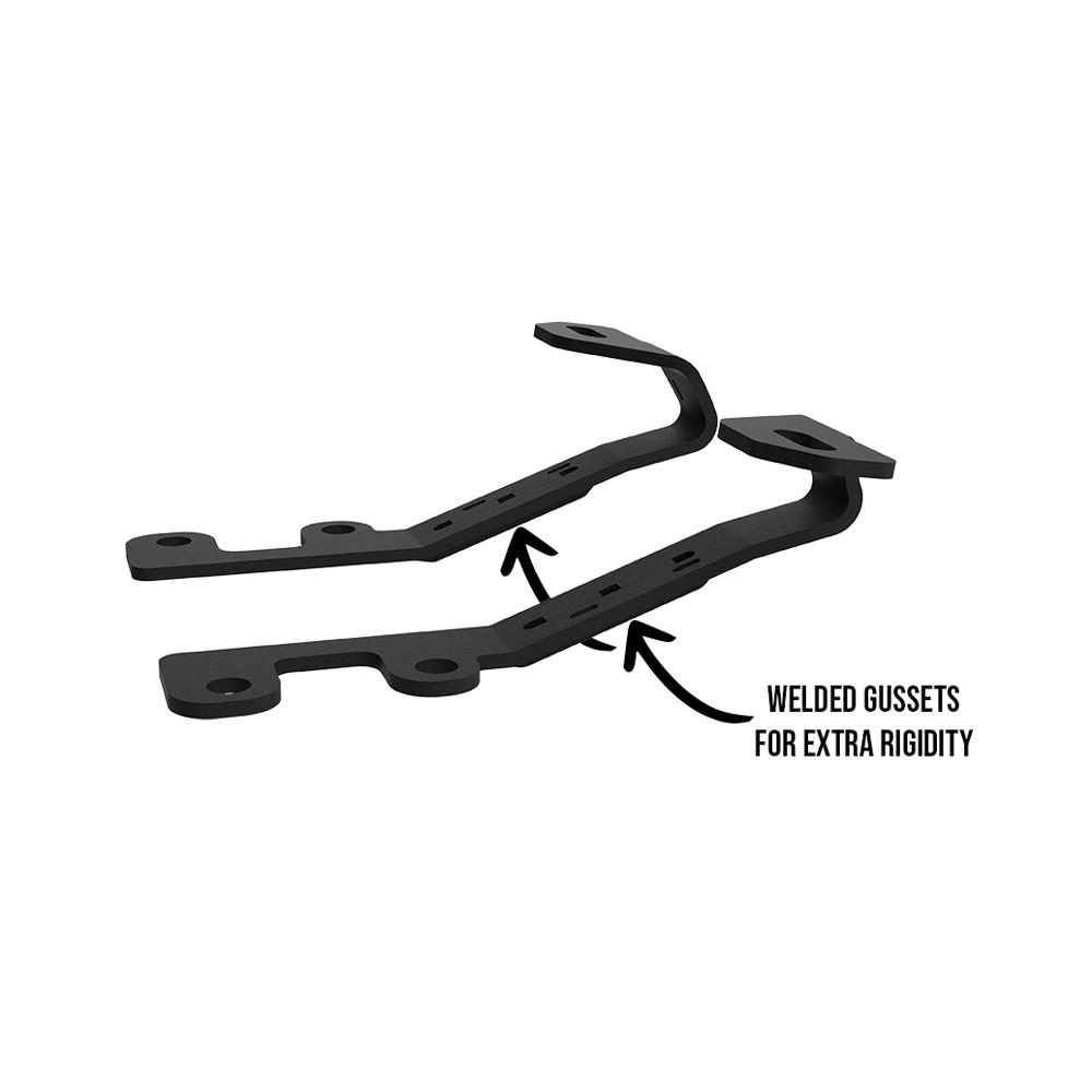 Bases para FLEX Luces Laterales para Tacoma/2022-2025 Tundra/2023-2025 Sequoia KC HILITES