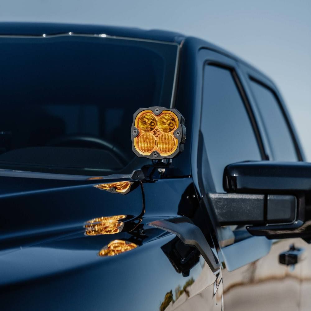 Bases para Luces Laterales para 2021+ Ford F-150/Raptor/Lightning KC HILITES