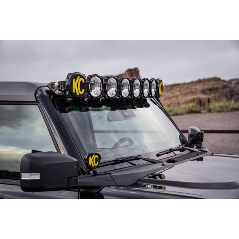 Barra LED Pro6 de 50" 8 Luces para FORD BRONCO +21 KC HILITES