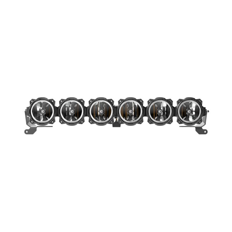 Barra LED Pro6 de 39" 6 Luces para parachoques delantero FORD BRONCO +21 KC HILITES