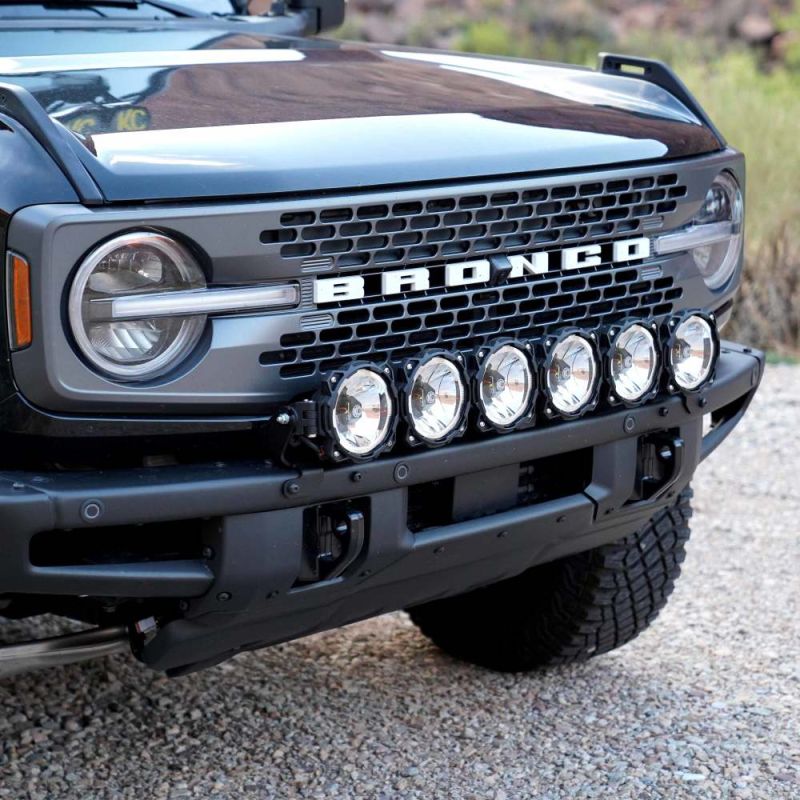 Barra LED Pro6 de 39" 6 Luces para parachoques delantero FORD BRONCO +21 KC HILITES