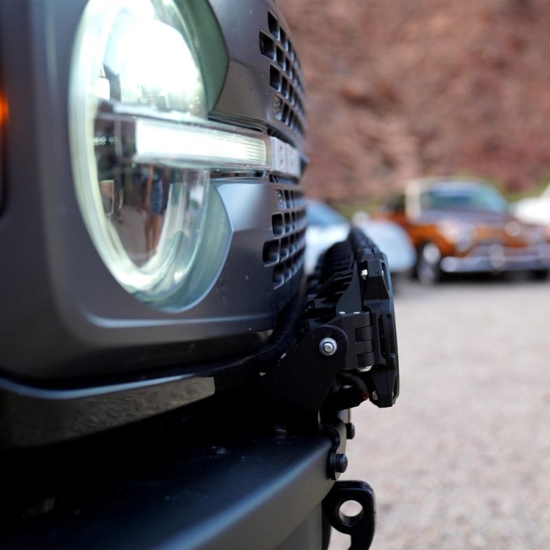 Barra LED Pro6 de 39" 6 Luces para parachoques delantero FORD BRONCO +21 KC HILITES
