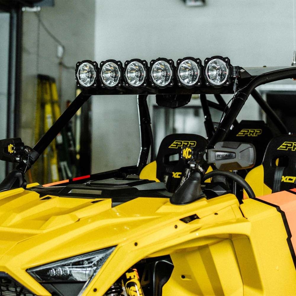 Barra LED Pro6 de 39" 6 Luces para POLARIS RZR TURBO R/ PRO XP KC HILITES