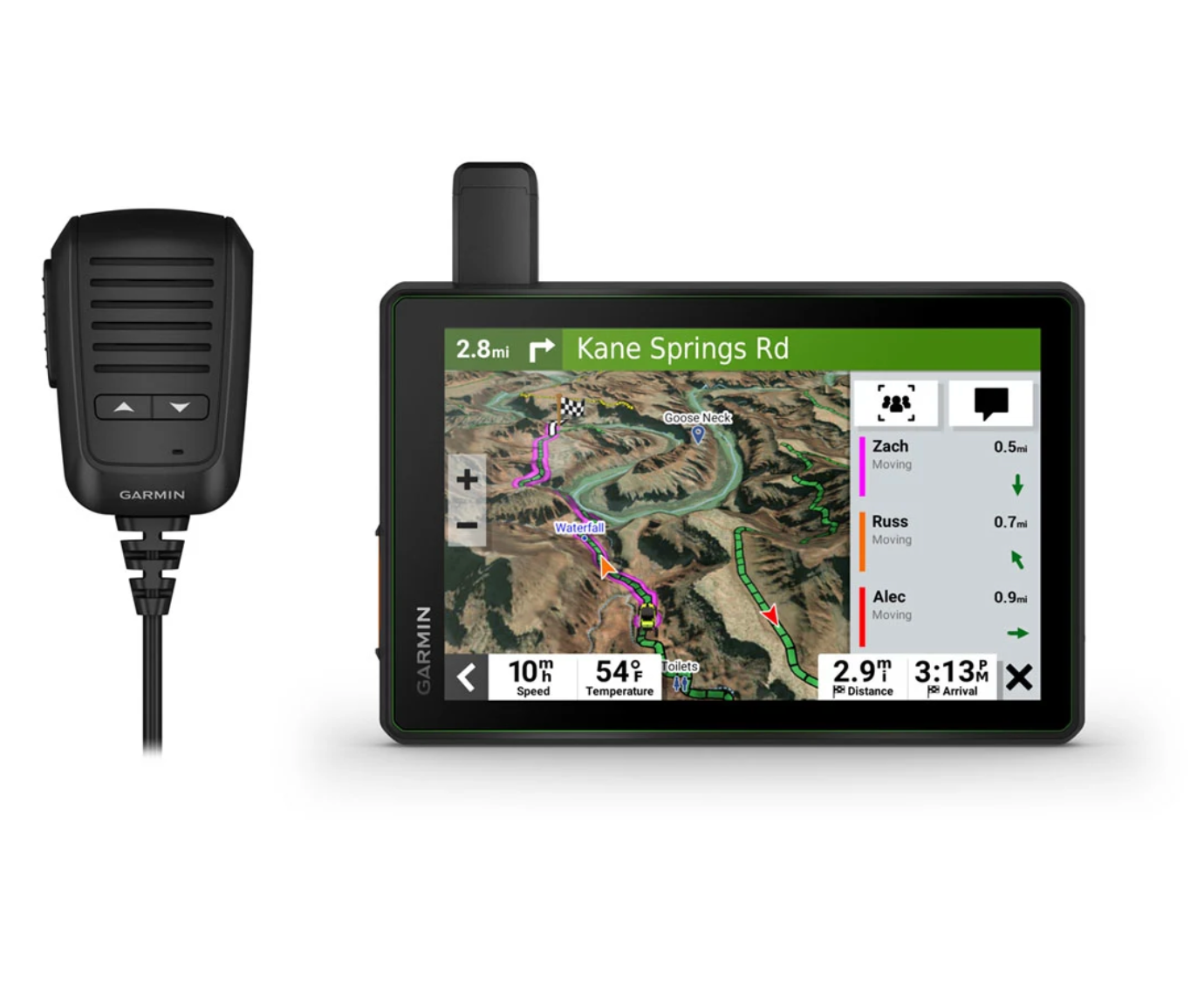 Navegador por Satélite de 8 pulgadas Tread® - SxS Edition para deportes de motor con Group Ride Tracker GARMIN