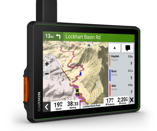 Navegador por Satélite de 8 pulgadas Tread® - SxS Edition para deportes de motor con Group Ride Tracker GARMIN