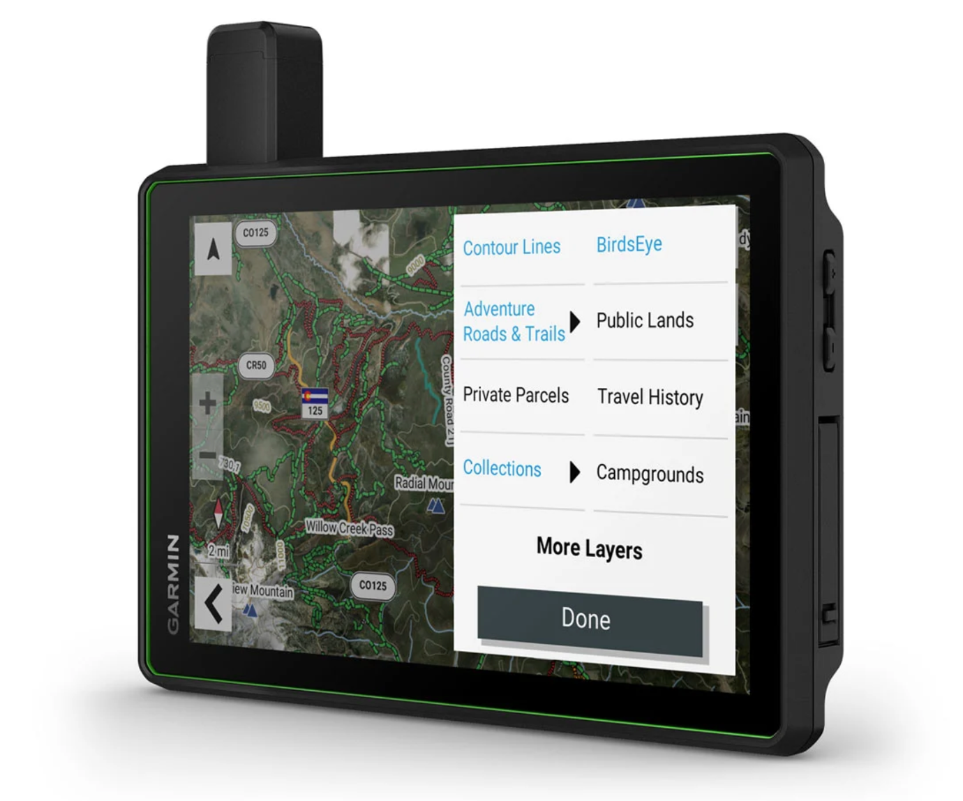 Navegador por Satélite de 8 pulgadas Tread® - SxS Edition para deportes de motor con Group Ride Tracker GARMIN
