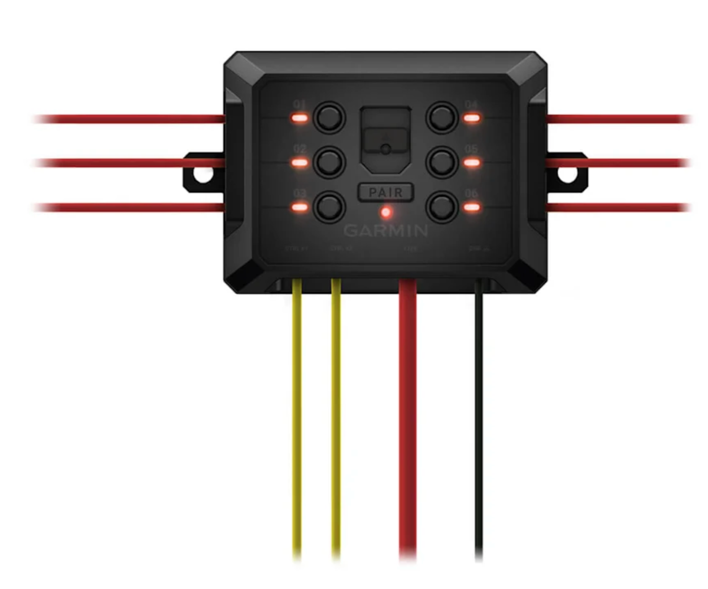 Panel de interruptores PowerSwitch™ con 6 salidas, con APP GARMIN