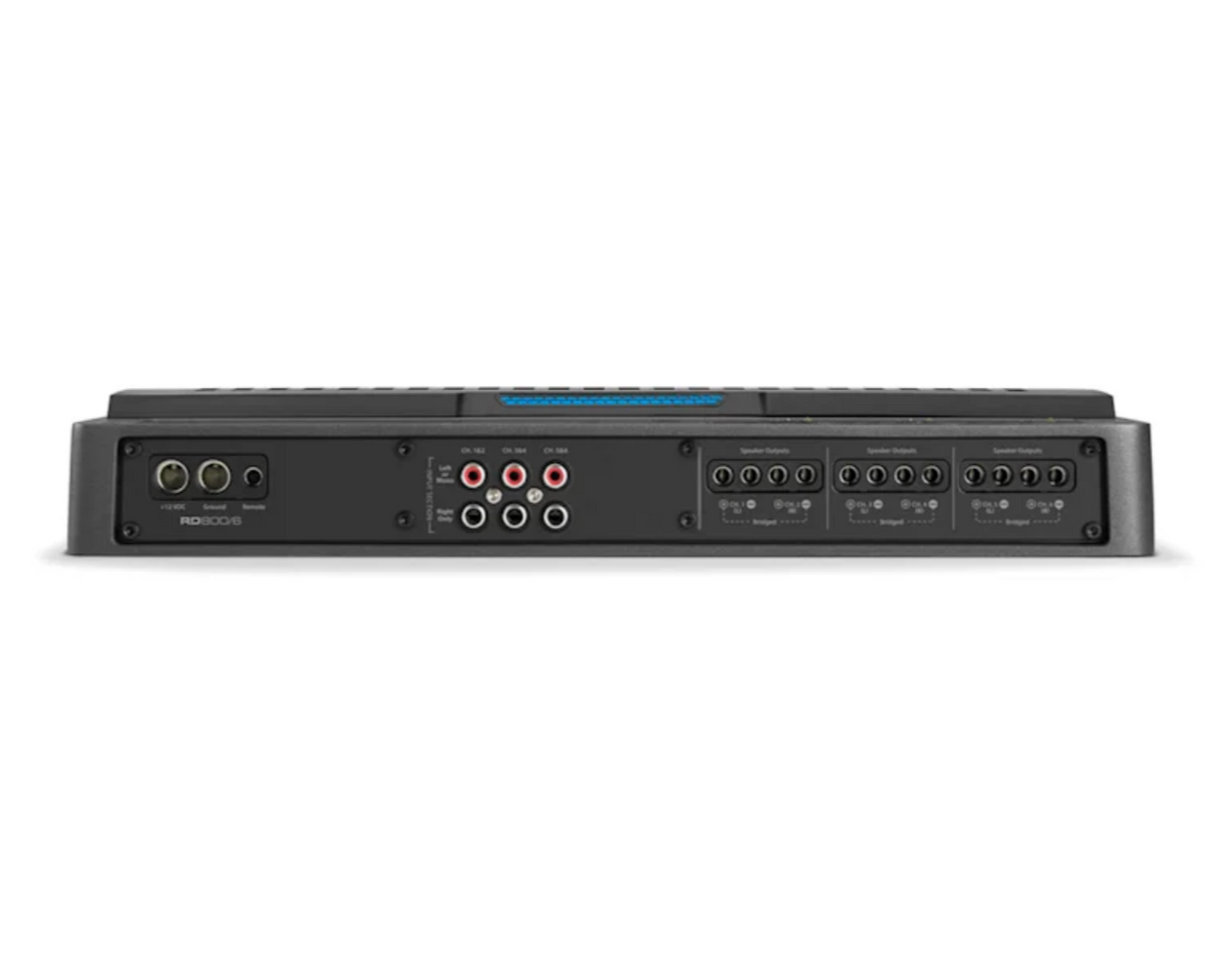 JL Audio RD800/6 Amplificador 6 Canales Clase D 800W RMS para Car Audio
