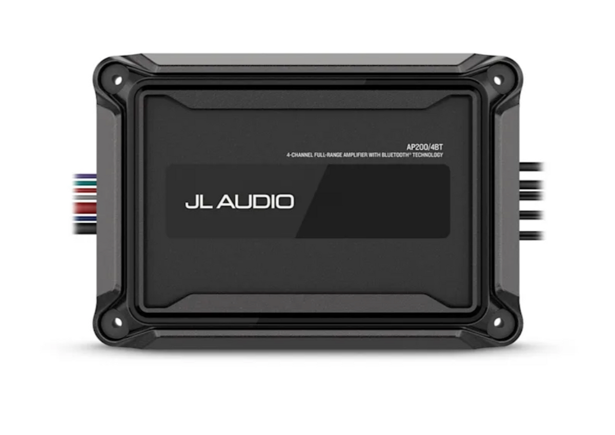 JL Audio AP200/4BT Amplificador Marino Bluetooth® de 4 Canales 200W RMS
