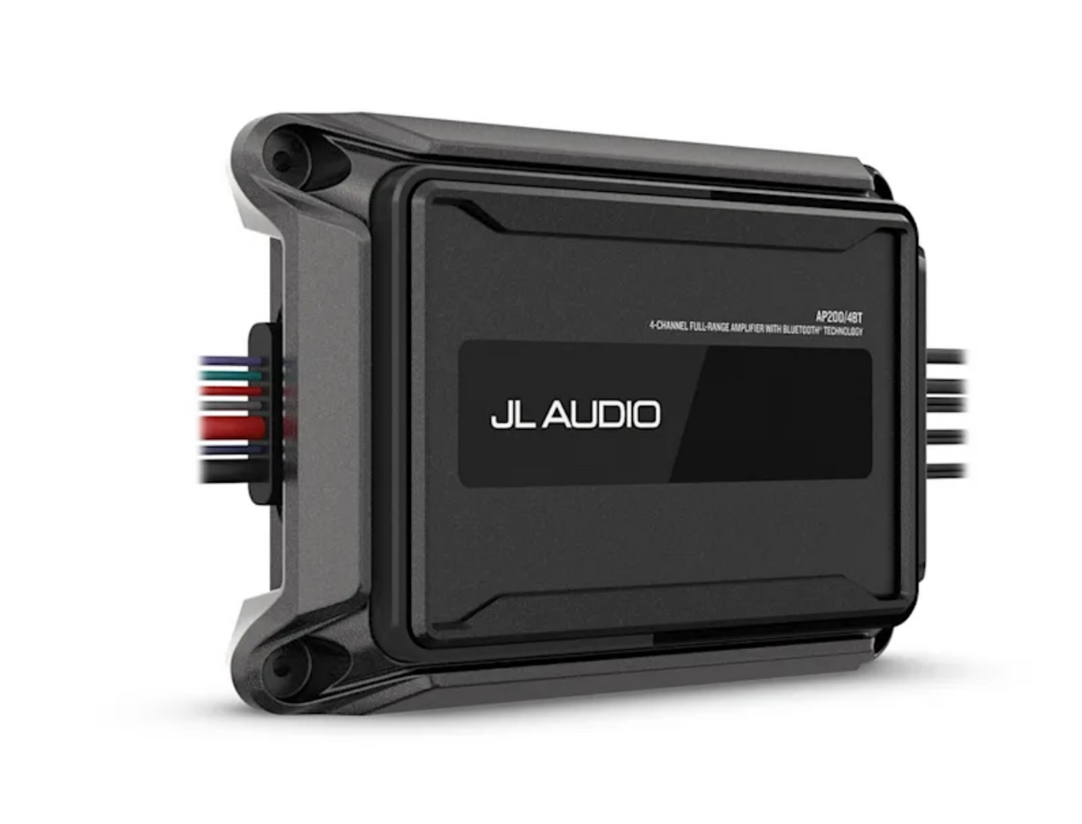 JL Audio AP200/4BT Amplificador Marino Bluetooth® de 4 Canales 200W RMS