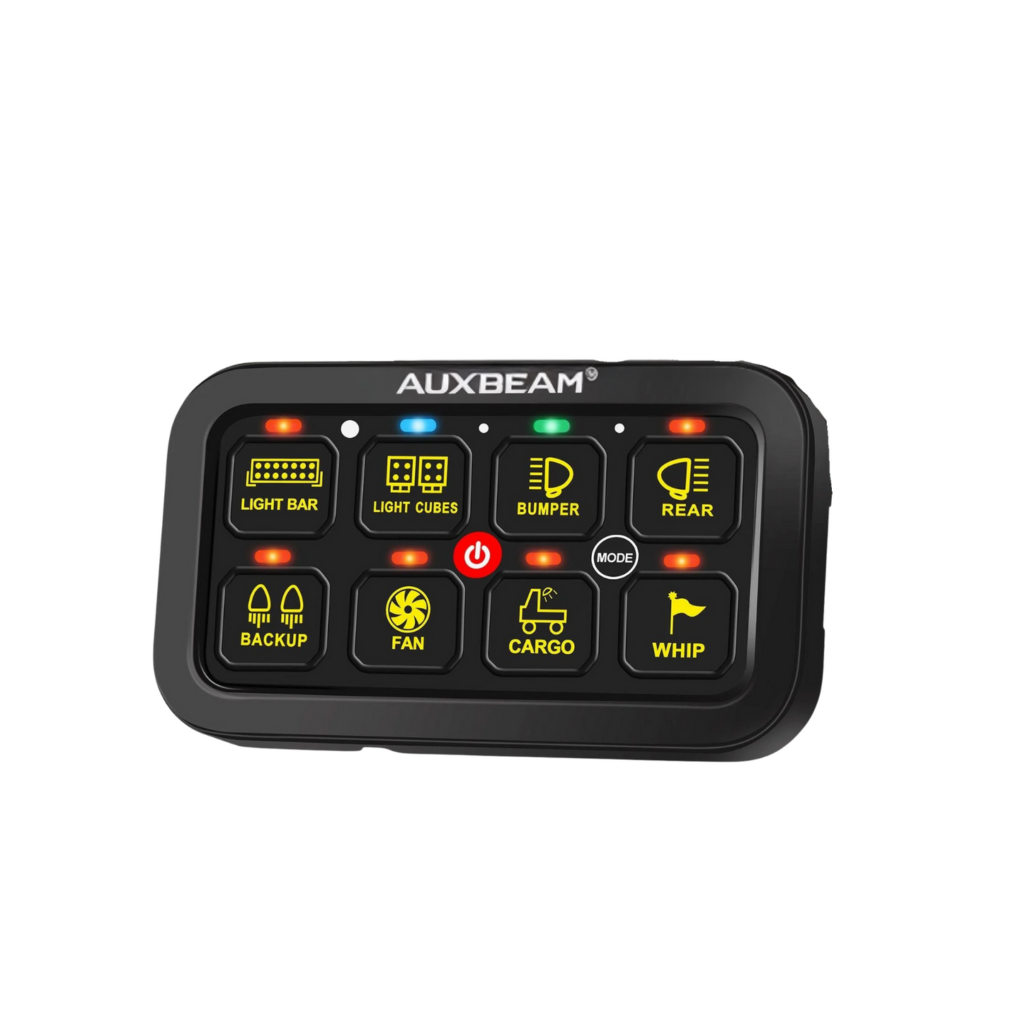 Panel de interruptores de 8 botones RB80 RGB Auxbeam Switch Panel