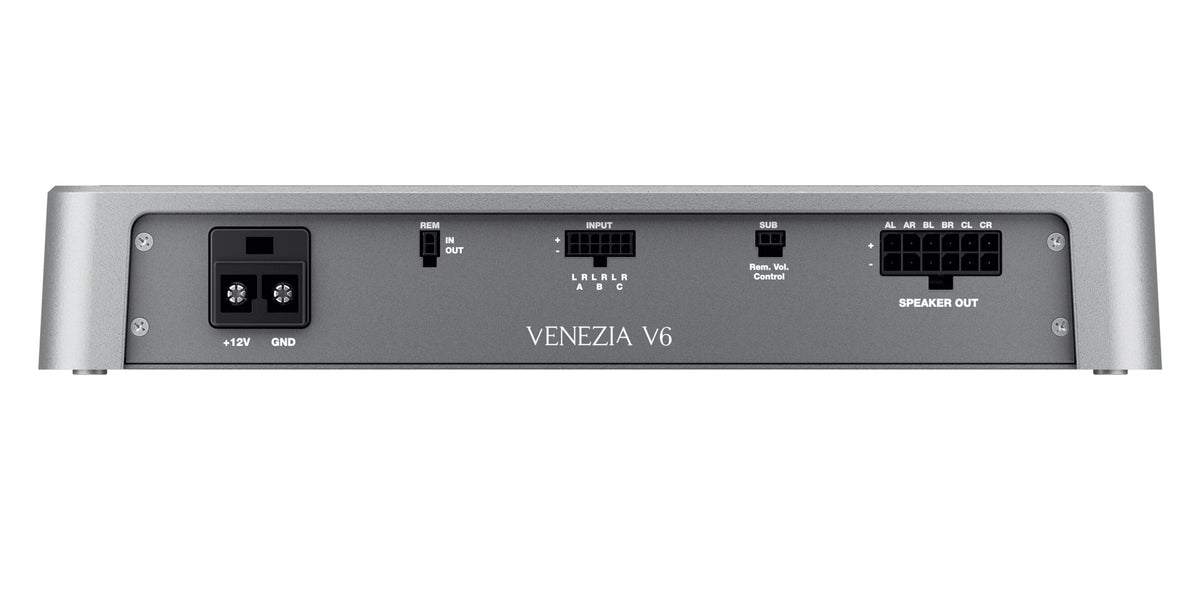 Hertz Venezia V6 24V Amplificador Marino 6 Canales Clase D 2000W