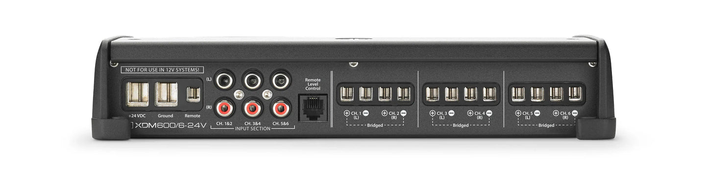 Amplificador Marino/Coche 600w de 6 Canales para sistemas de 24 V XDM600/6-24V JL AUDIO