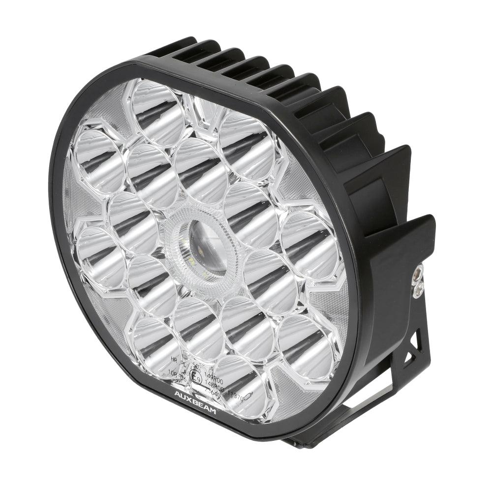 Par de Luces LED Blancas don DRL Ambar 360-PRO de 8.5 pulgadas 220W Auxbeam