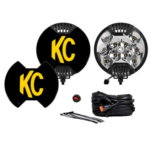 Par de Luces LED SLIMLITE de 6" KC HILITES