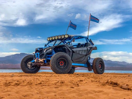 Barra LED Pro6 de 45" 7 Luces para CAN-AM MAVERICK X3 KC HILITES