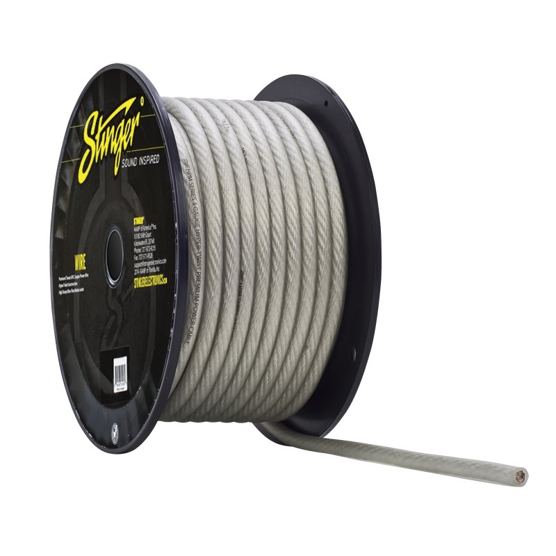 Rollo de Cable de Corriente/ Alimentacion Calibre 4 100 Pies STINGER