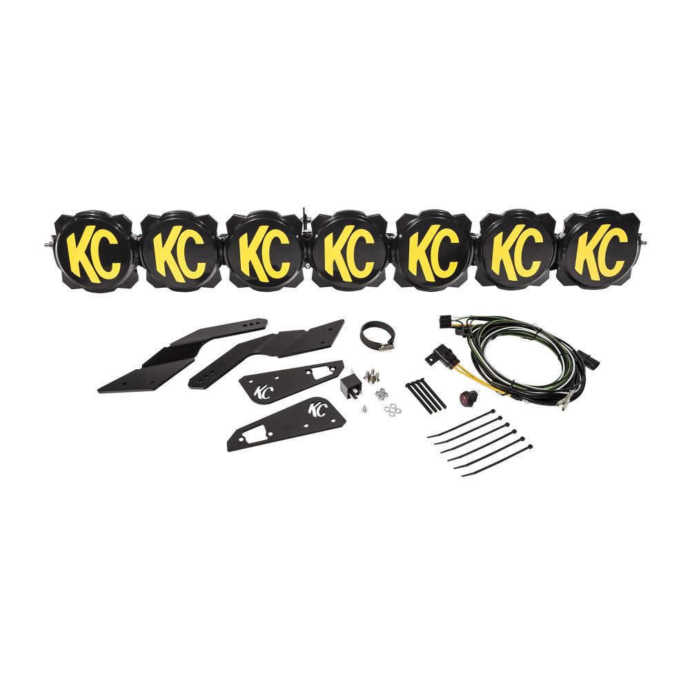 Barra LED Pro6 de 45" 7 Luces para CAN-AM MAVERICK X3 KC HILITES