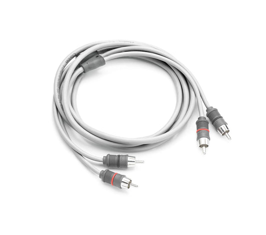 Cable RCA Marinos Blancos de 2 Canales CLARION