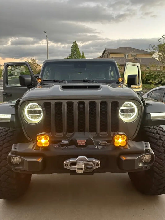 Bases para Luces Laterales para JEEP MOJAVE KC HILITES