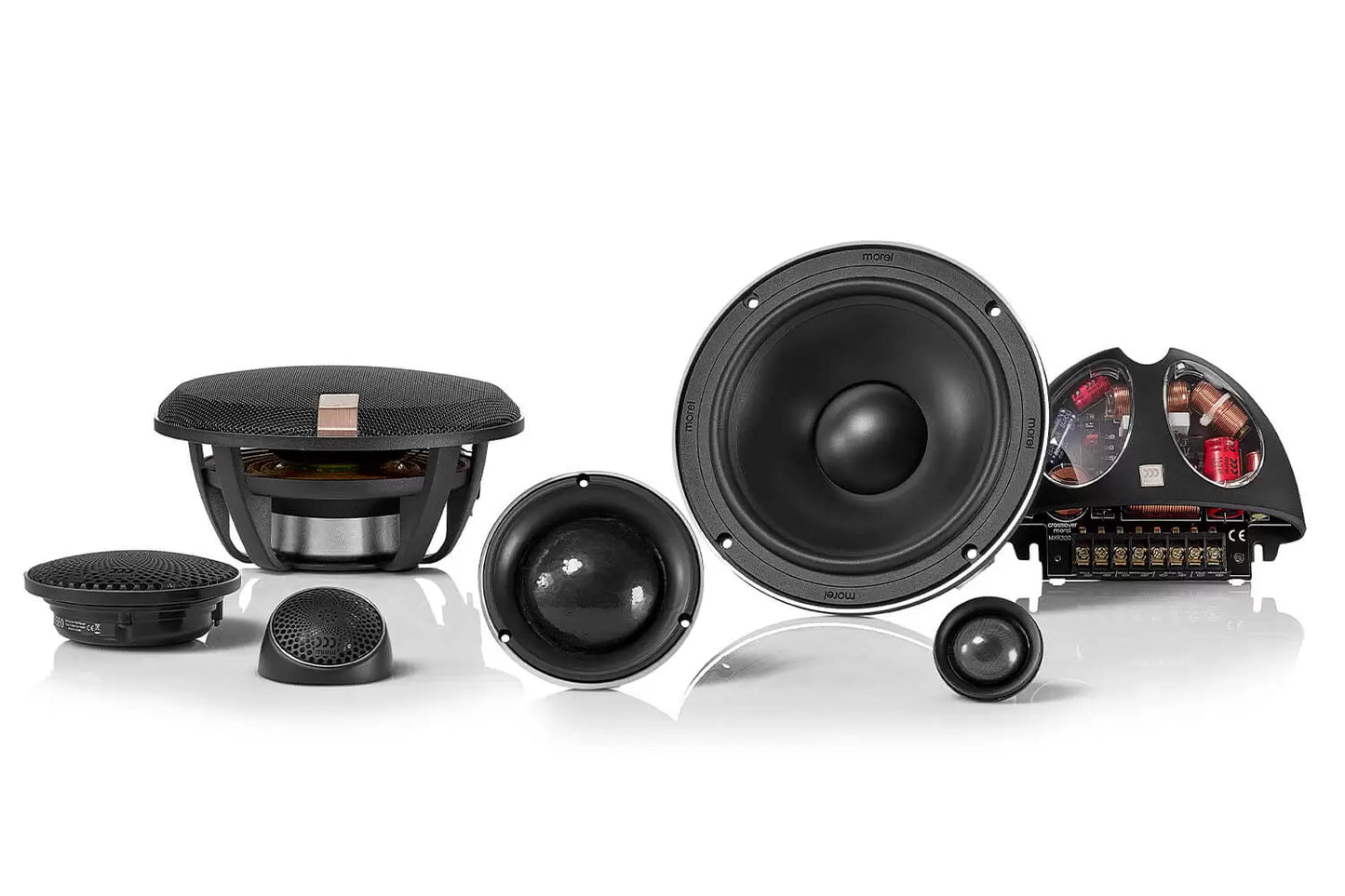 Set de Medios de 6.5" 3 Vias Hybrid 63 MOREL