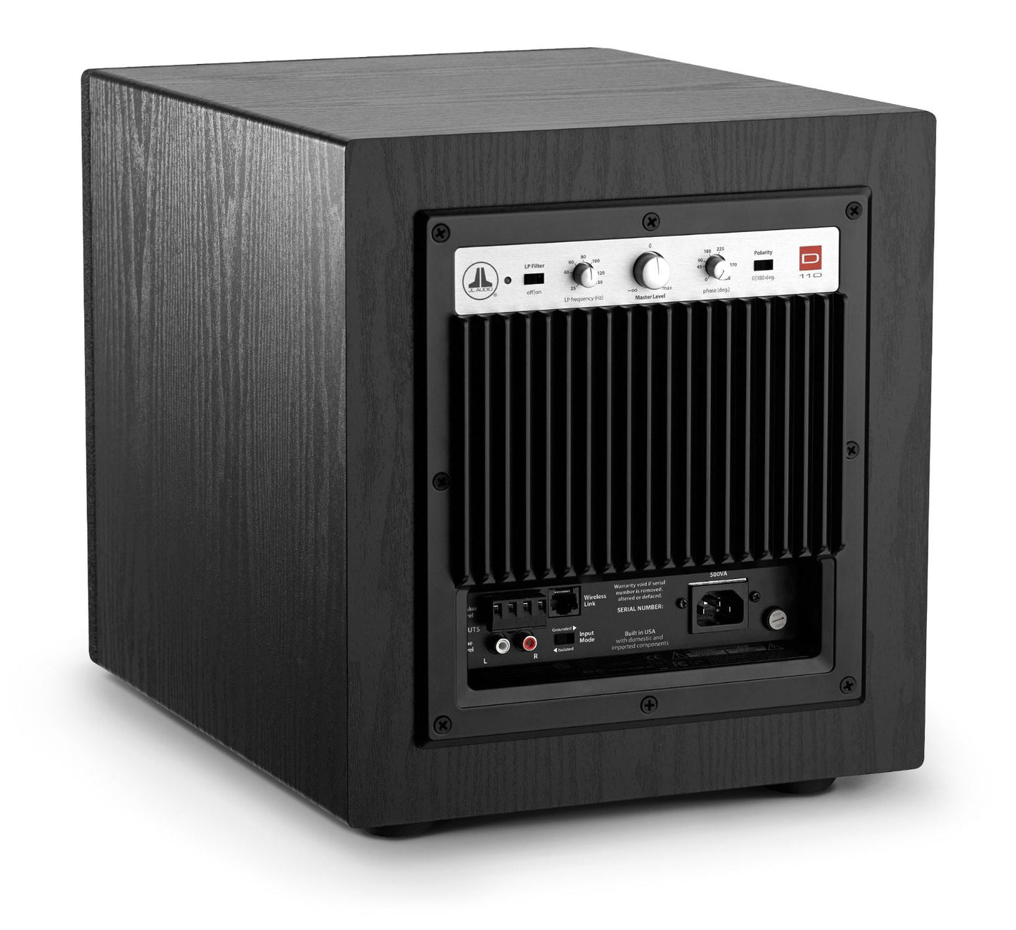 Subwoofer para Casa de 10" 750w Dominion Negro Cenizo d110-ASH JL AUDIO