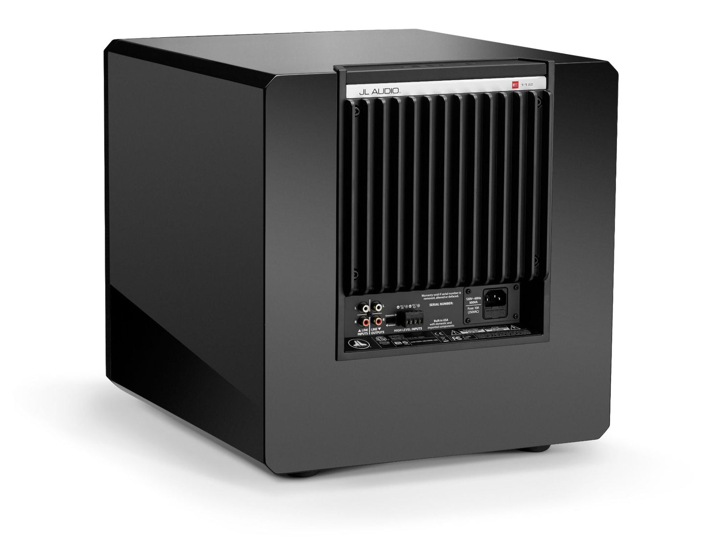 Subwoofer para Casa de 12" 1500w E-Sub Negro Brilloso e112-GLOSS JL AUDIO