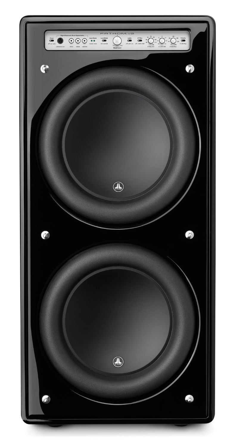Subwoofer Doble para Casa de 12" 3600w Fathom f212v2-GLOSS JL AUDIO