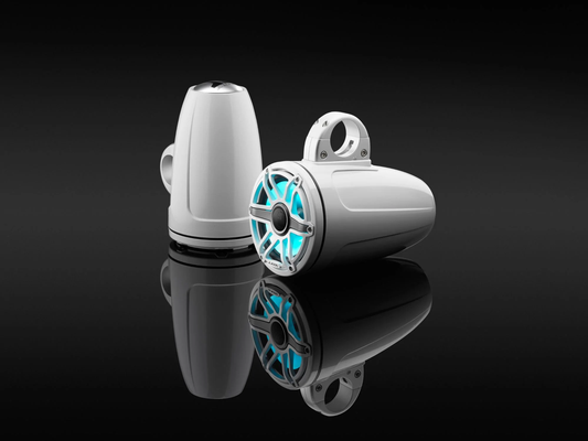 Bocinas Marinas LED 7.7" 100w M6-770ETXv3-Gw-S-GwGw-i JL AUDIO