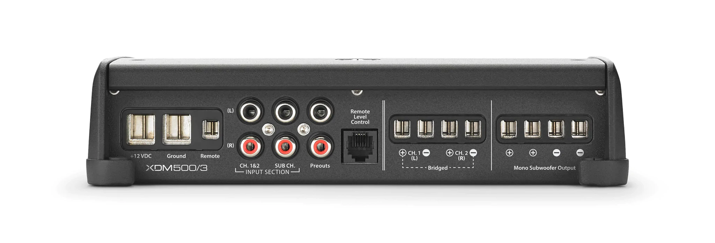 Amplificador Marino/Coche 500w de 3 Canales XDM500/3 JL AUDIO