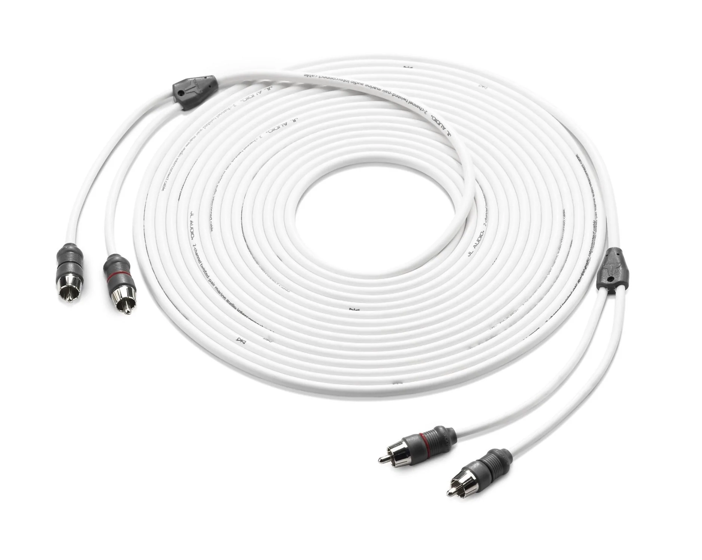 Cable RCA Marinos Blancos de 2 Canales JL AUDIO