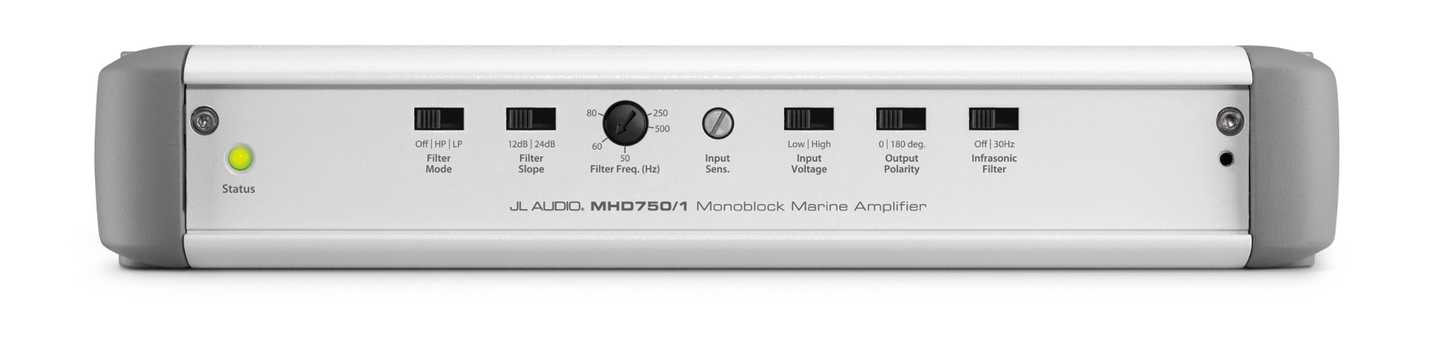 Amplificador Marino de un canal 750w MHD750/1 JL AUDIO