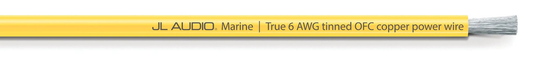 Cable de Corriente Marino Calibre 6 de 200 pies XM-YPW6-200 JL AUDIO