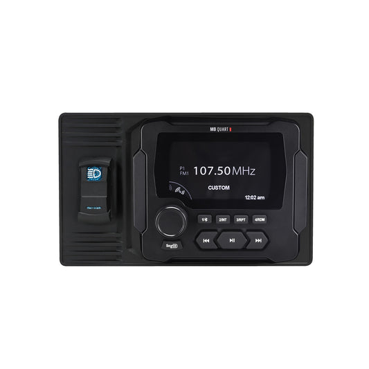 STAGE 1 Panel de Montaje con Reproductor Multimedia para RZR MBQR-RAD-2 MB QUART