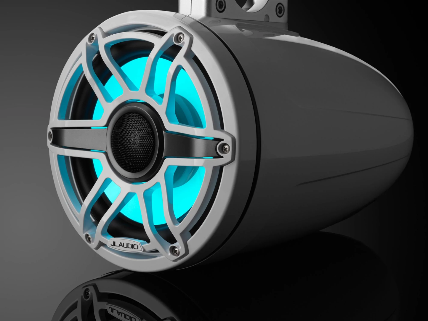 Bocinas Marinas LED 8.8" 125w M6-880ETXv3-Gw-S-GwGw-i JL AUDIO