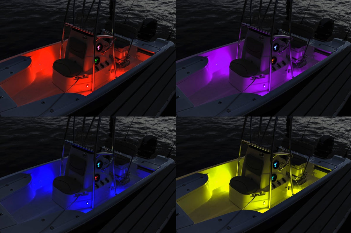 Kit de 8 Luces RGB LED para Cabina Barco STINGER
