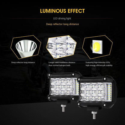 Par de Luces LED de 4 pulgadas 36W Auxbeam