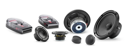 Set De Medios C6-653 6.5" 100w 3 Vias JL AUDIO