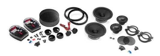 Set De Medios C6-653 6.5" 100w 3 Vias JL AUDIO