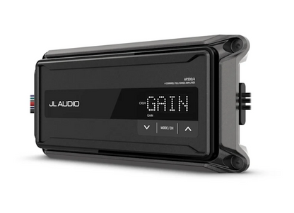 JL Audio AP300/4 Amplificador Clase D de 4 Canales 300W RMS Marino y Powersports