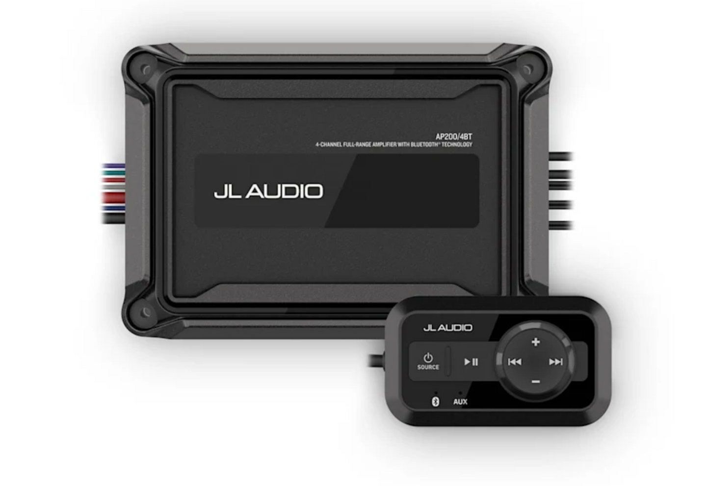 JL Audio AP200/4BT Amplificador Marino Bluetooth® de 4 Canales 200W RMS