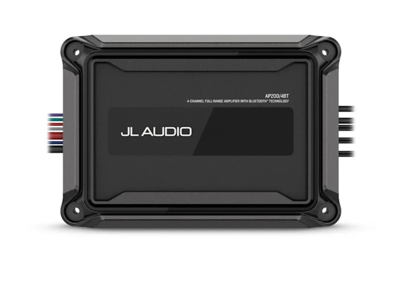 JL Audio AP200/4BT Amplificador Marino Bluetooth® de 4 Canales 200W RMS