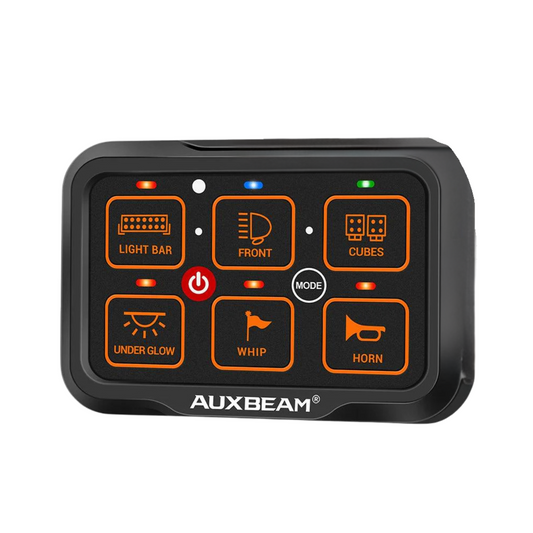 Panel de interruptores de 6 botones AR-600 RGB Auxbeam Switch Panel