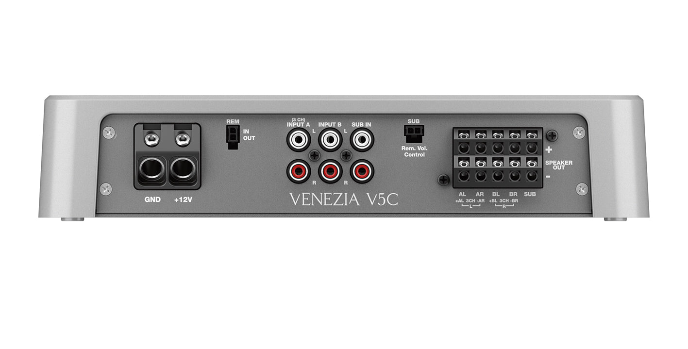 Amplificador Marino Compacto de 5 canales 760 W Venezia V5C Hertz