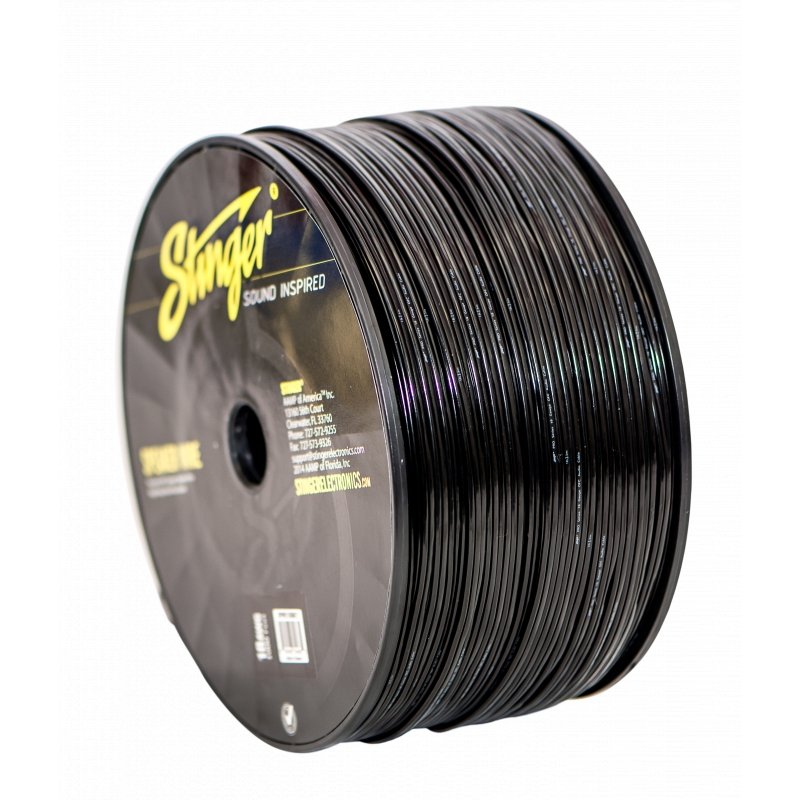 Rollo de Cable para Bocina de 1000 Pies Calibre 18 STINGER