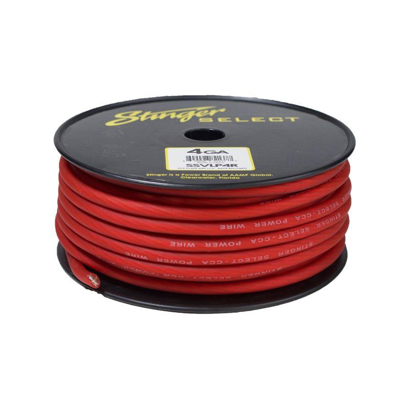 Rollo de Cable de Corriente/ Alimentacion Calibre 4 100 Pies STINGER