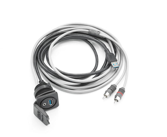 Cable de Audio 3.5mm y puerto USB para Montar CMC-USB/3.5MM-PNL CLARION