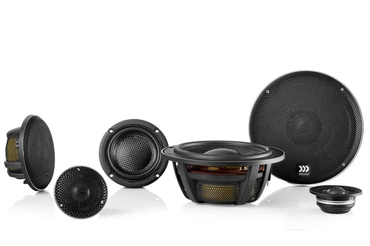 Sistema de Bocinas de 6.5" 3 Vias Activo Elate Carbon Pro 63A MOREL